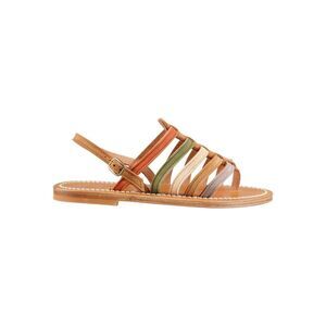 KJACQUES Women's Flat Strappy Sandals Women MULTICOLOUR